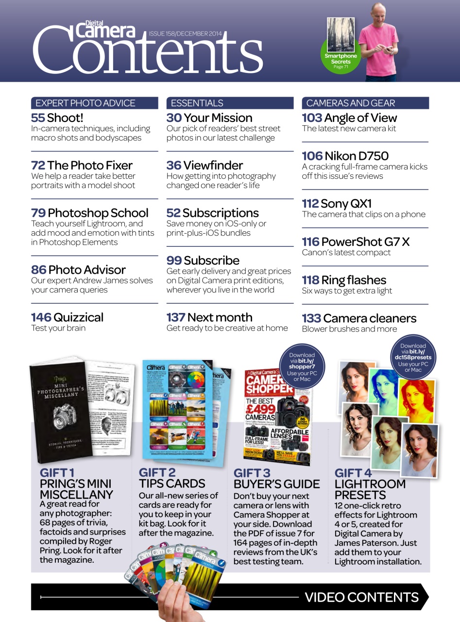 Digital Camera Magazine Preview Pages
