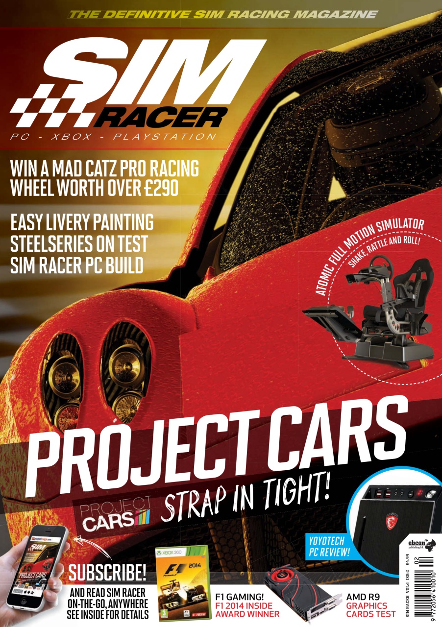 Sim Racer Preview Pages
