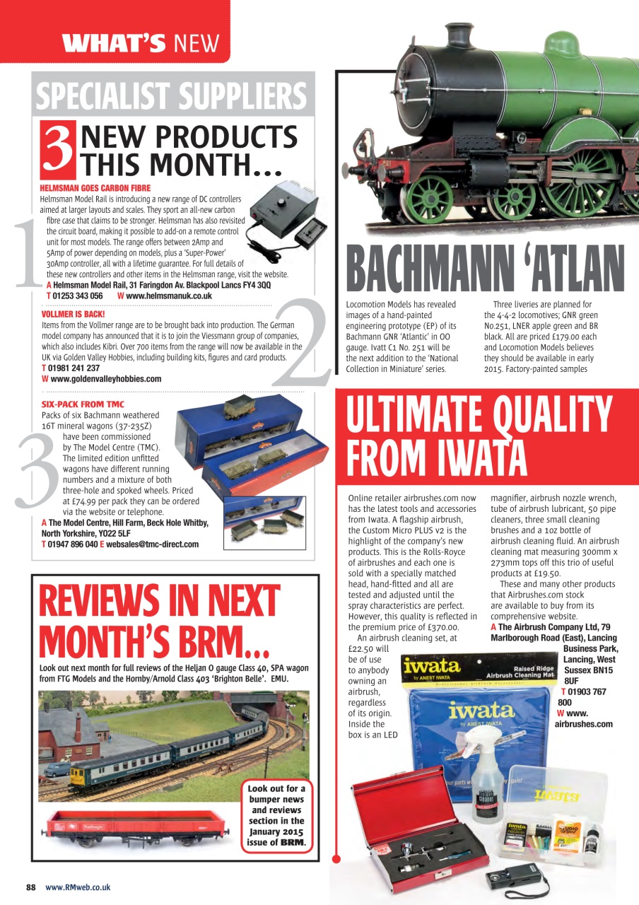 British Railway Modelling (BRM) Preview Pages