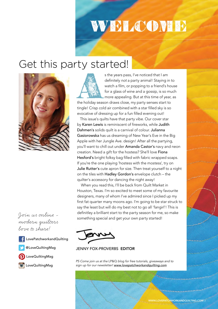 Love Patchwork & Quilting Preview Pages