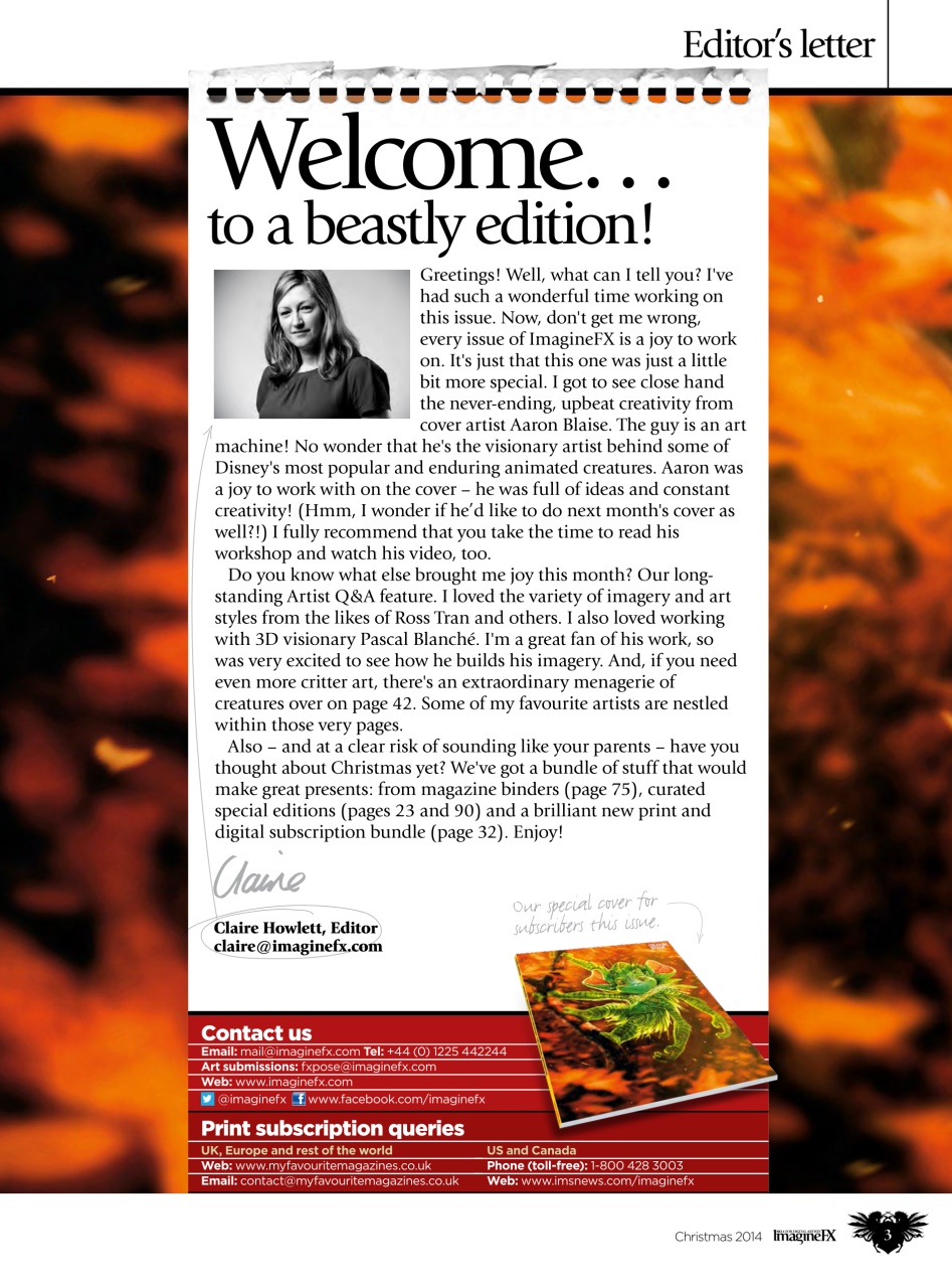 ImagineFX Preview Pages