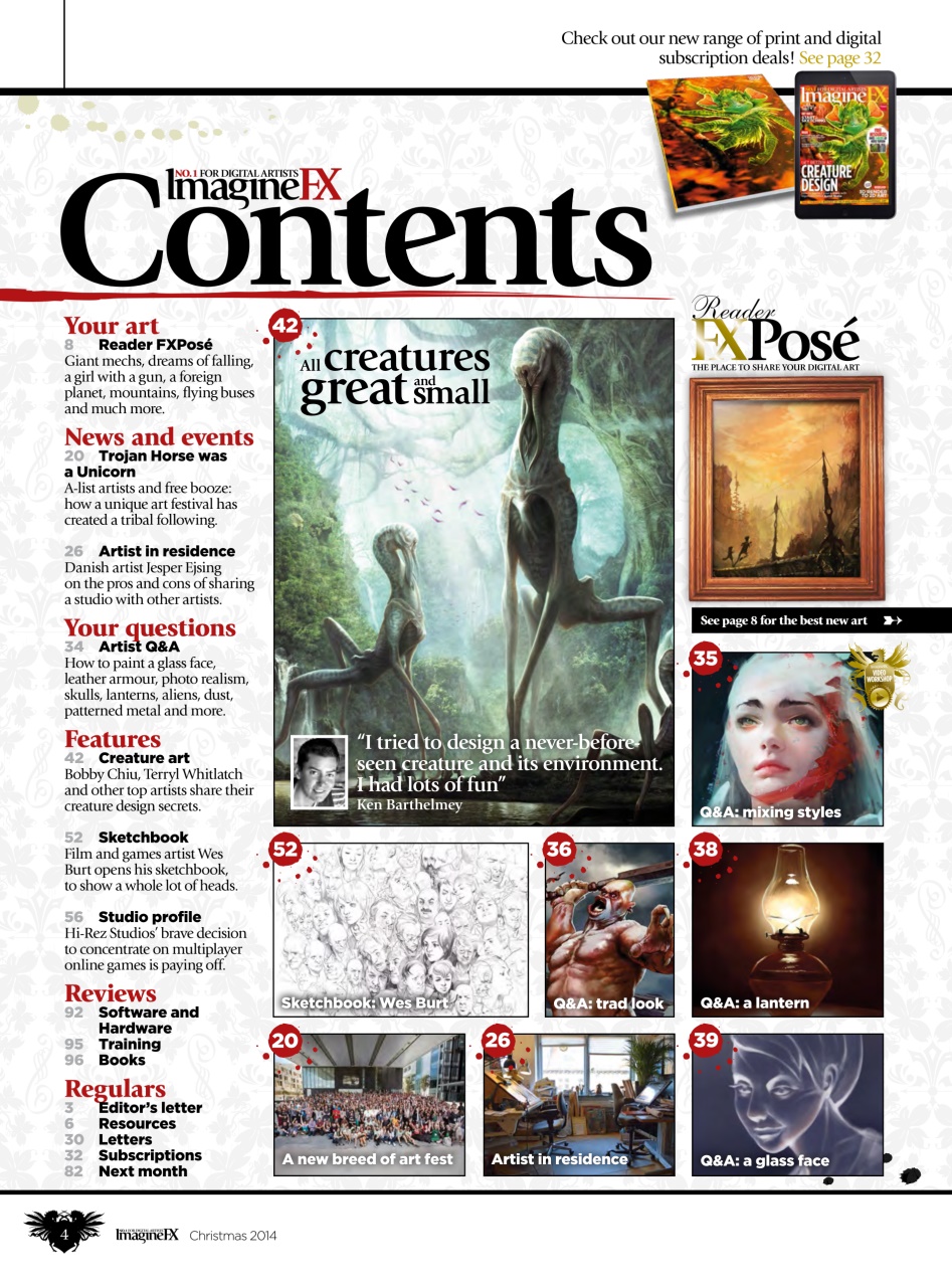 ImagineFX Preview Pages