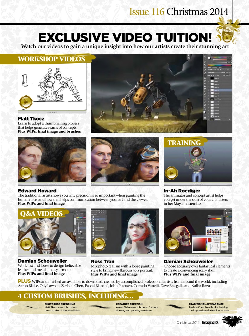 ImagineFX Preview Pages