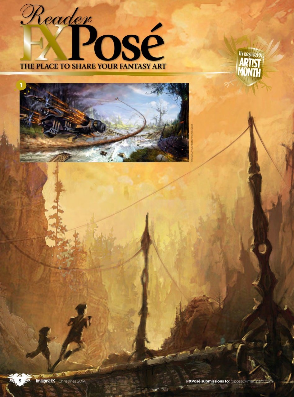 ImagineFX Preview Pages