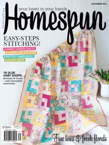 Homespun issue Issue#15.11 Nov 2014