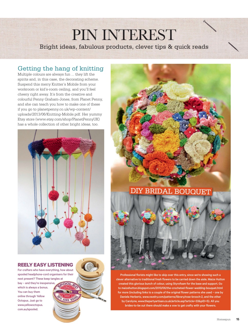 Homespun Preview Pages