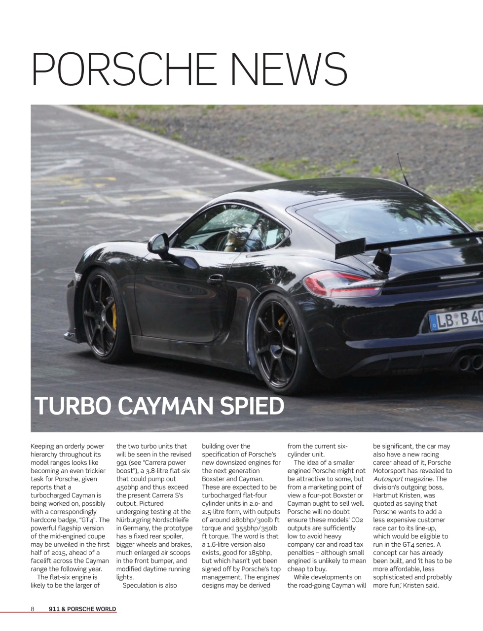 911 & Porsche World Preview Pages