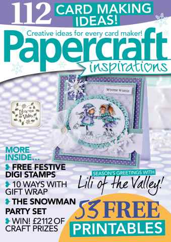 Papercraft Inspirations issue Christmas 2014