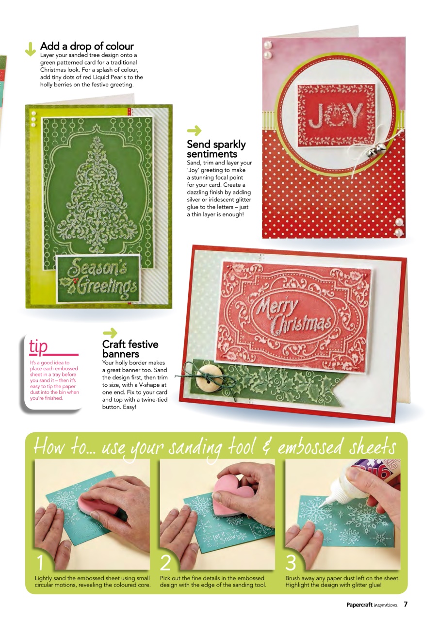 Papercraft Inspirations Preview Pages