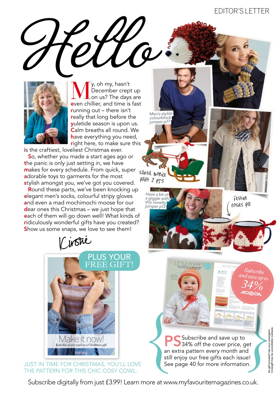 Simply Knitting Preview Pages