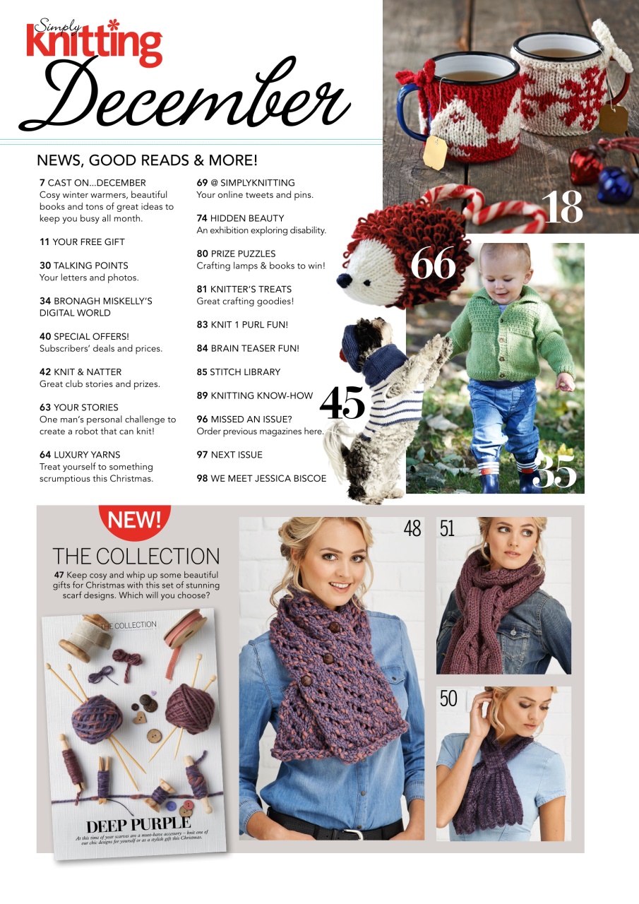 Simply Knitting Preview Pages