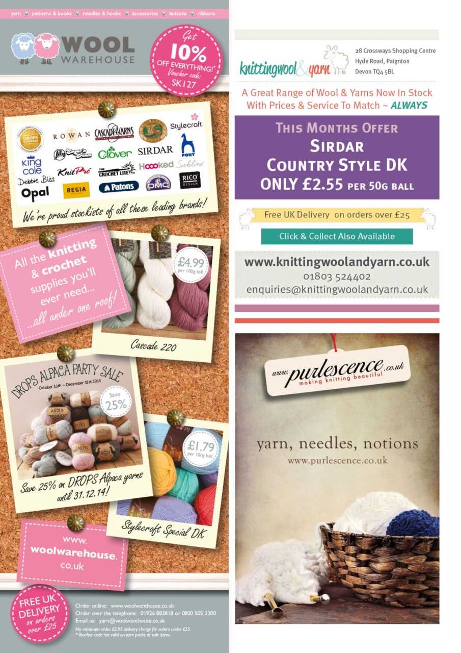 Simply Knitting Preview Pages