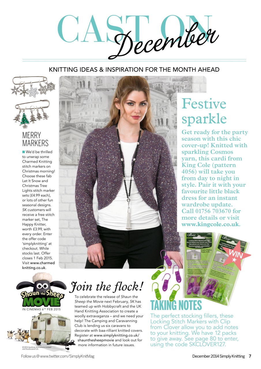 Simply Knitting Preview Pages