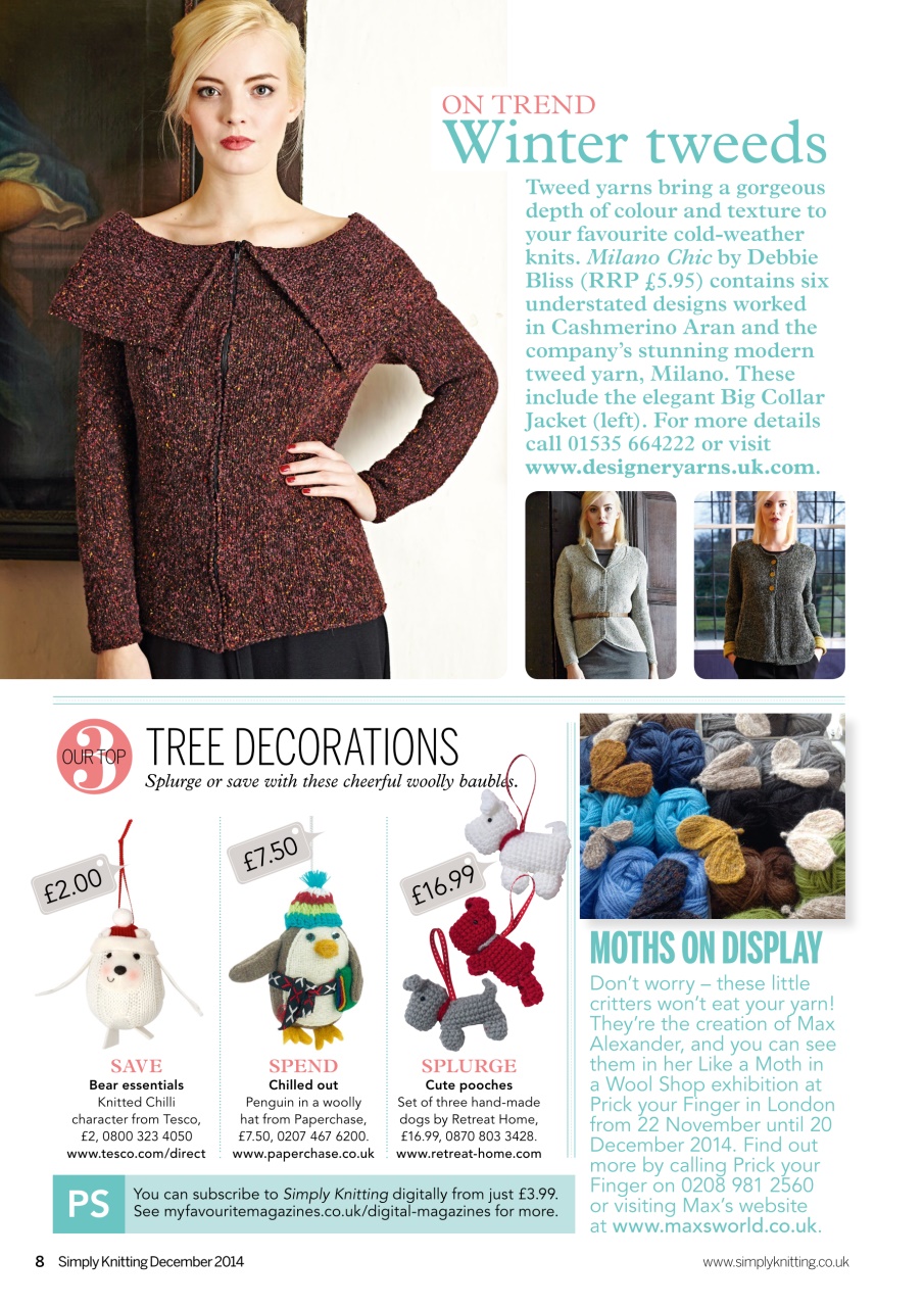 Simply Knitting Preview Pages