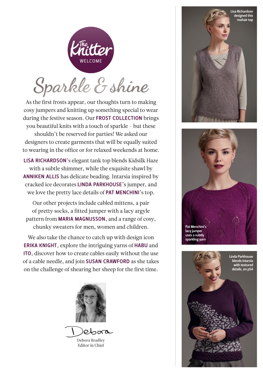 The Knitter Preview Pages