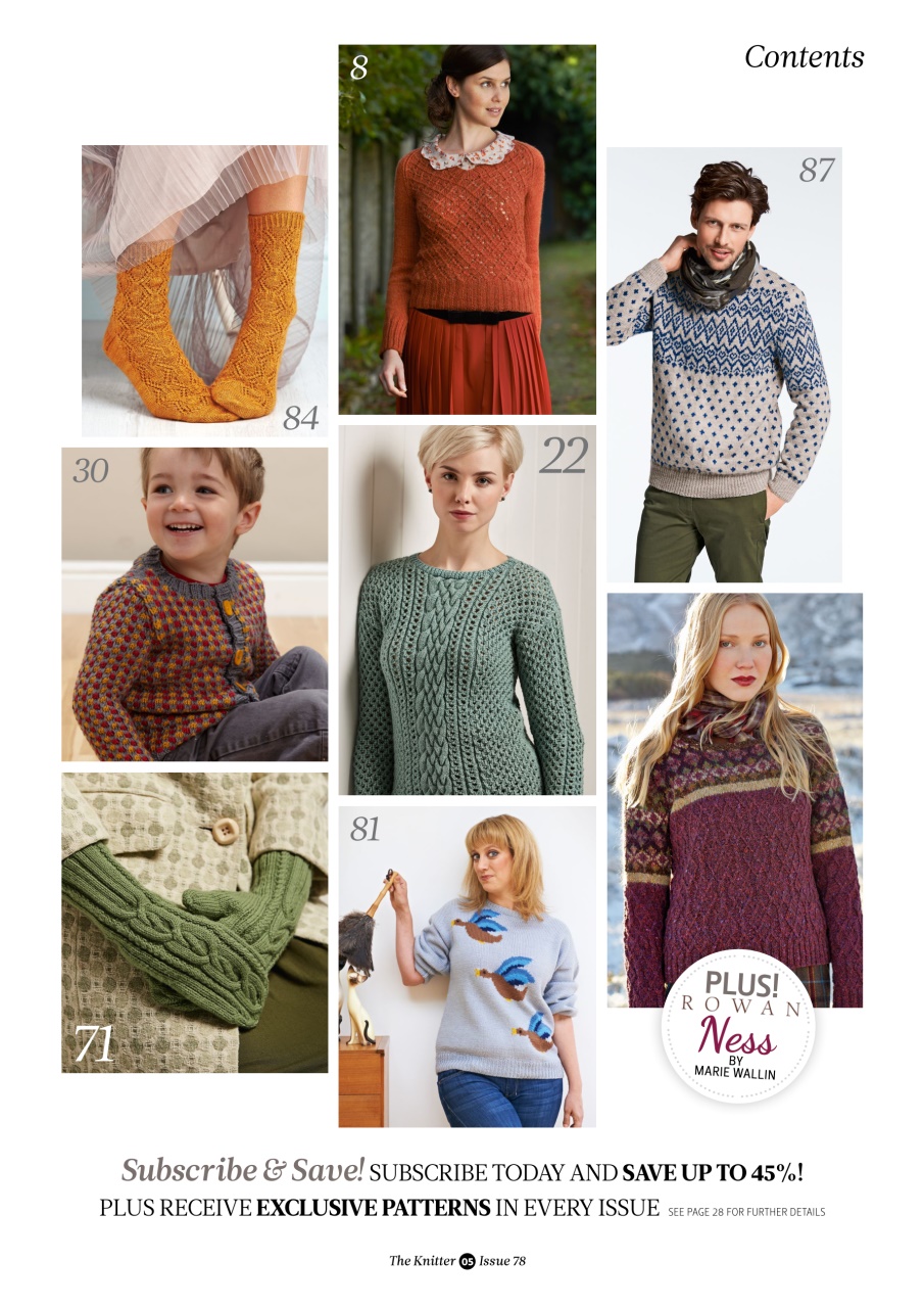 The Knitter Preview Pages
