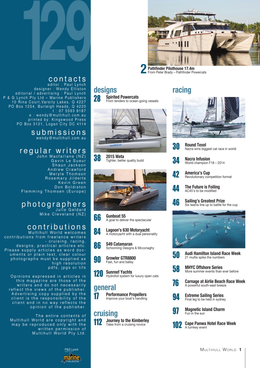 Multihull World Preview Pages
