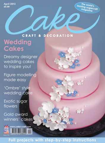 Cake Decoration & Sugarcraft Magazine issue April 2014