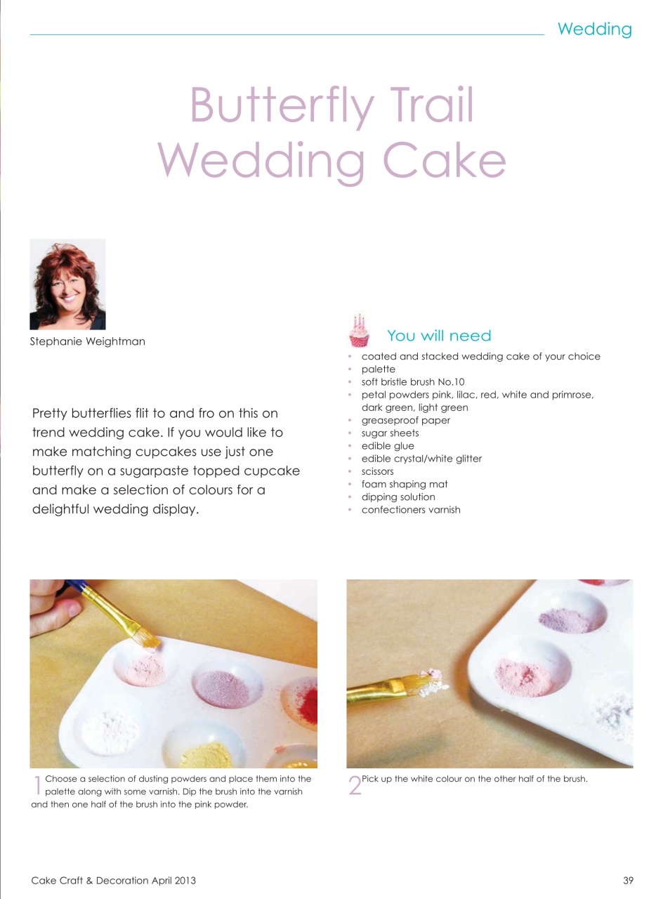 Cake Decoration & Sugarcraft Magazine Preview Pages