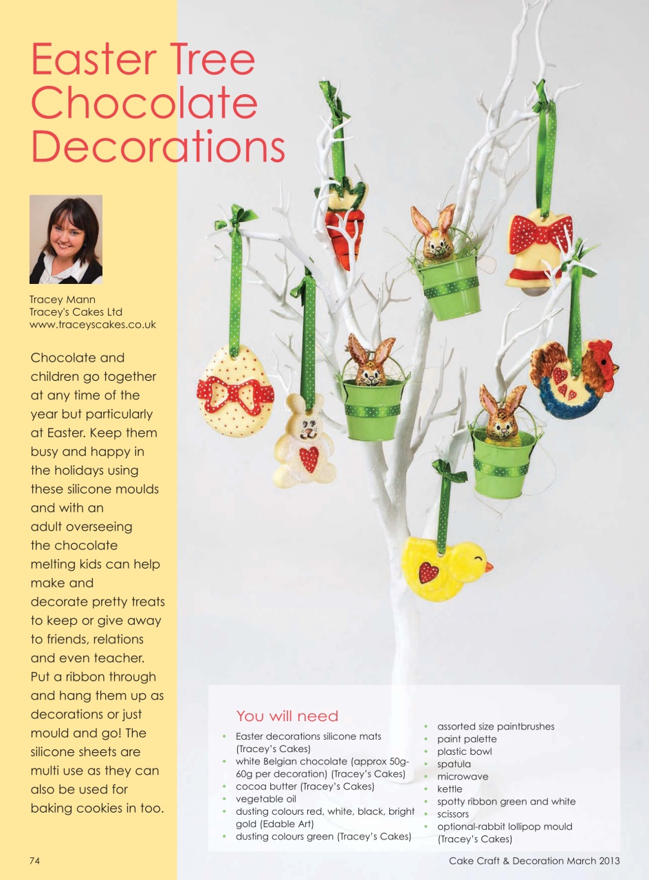 Cake Decoration & Sugarcraft Magazine Preview Pages
