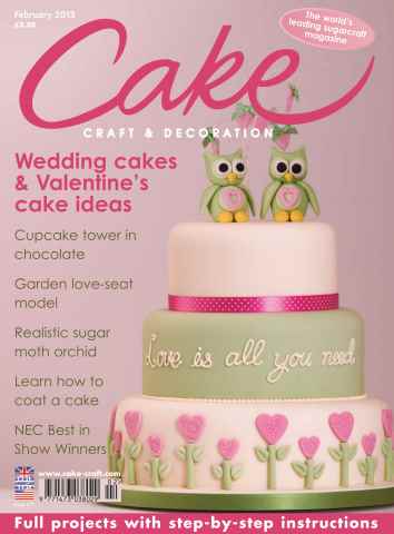 Cake Decoration & Sugarcraft Magazine issue February 2013