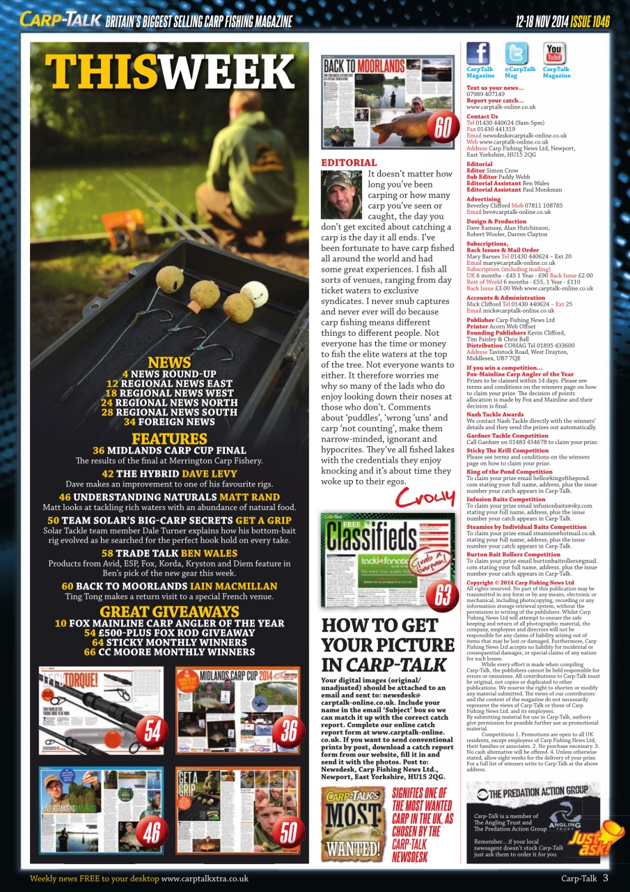 Carp-Talk Preview Pages