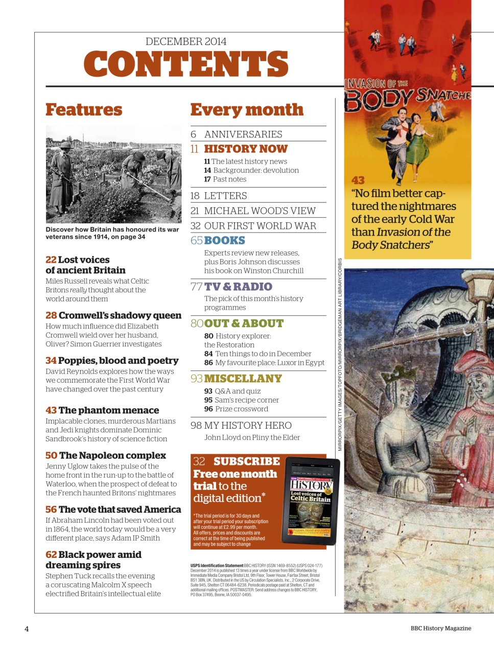 History Extra Magazine Preview Pages