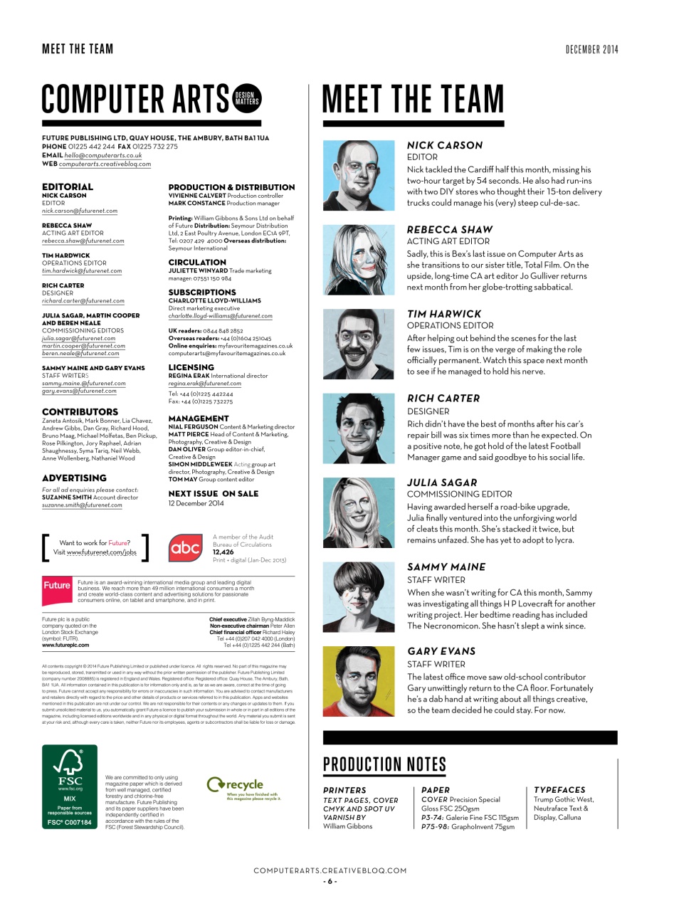 Computer Arts Preview Pages