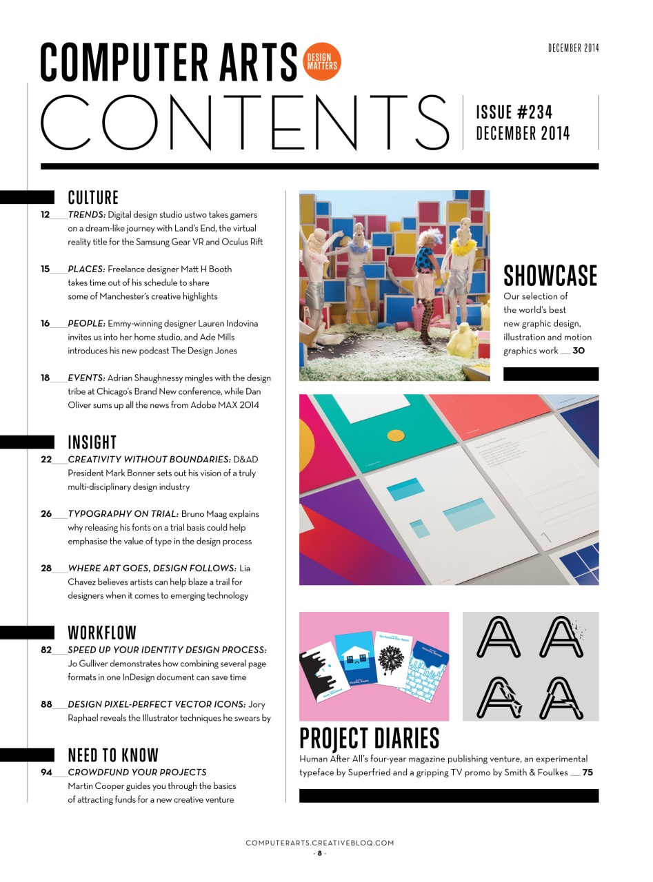 Computer Arts Preview Pages