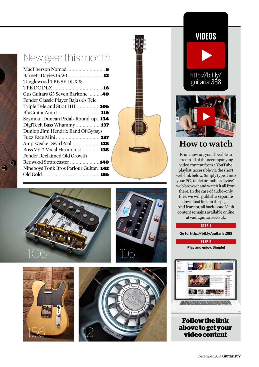 Guitarist Preview Pages