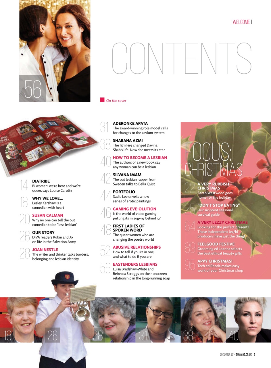 DIVA Magazine Preview Pages