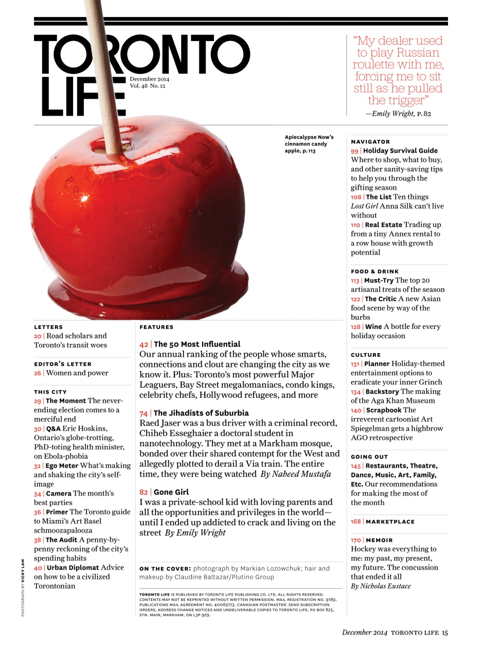 Toronto Life Preview Pages