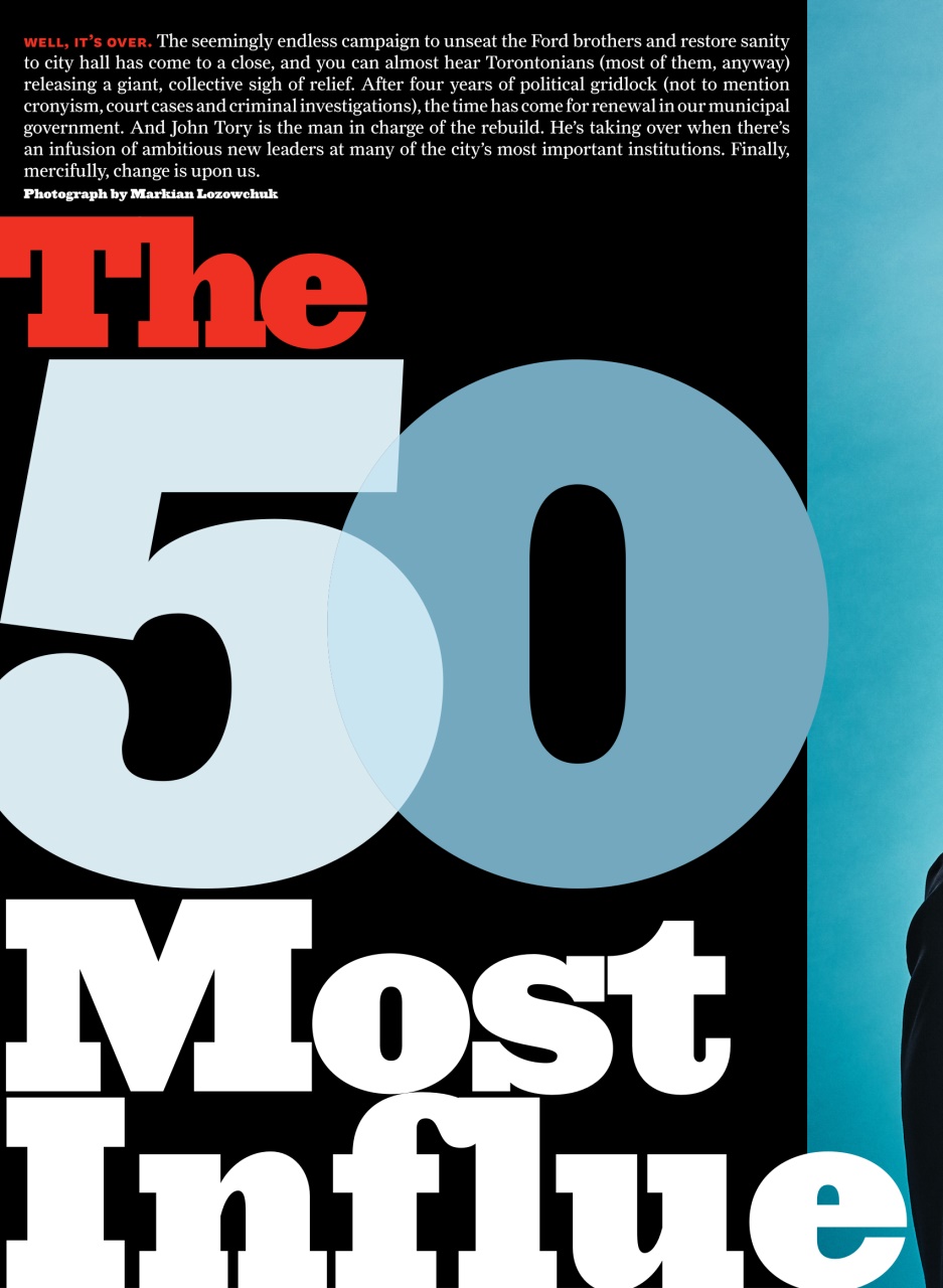 Toronto Life Preview Pages