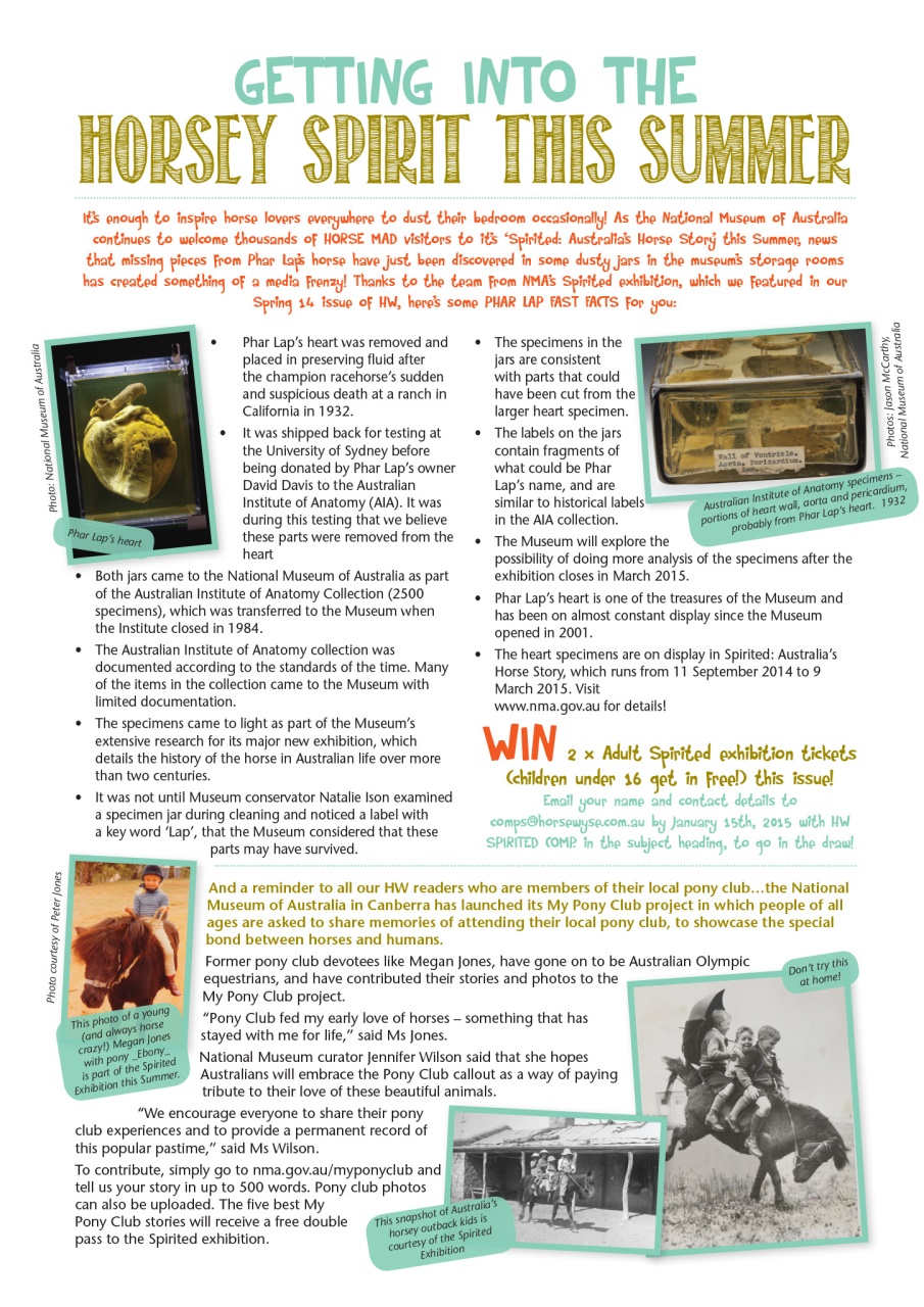 HorseWyse Magazine Preview Pages