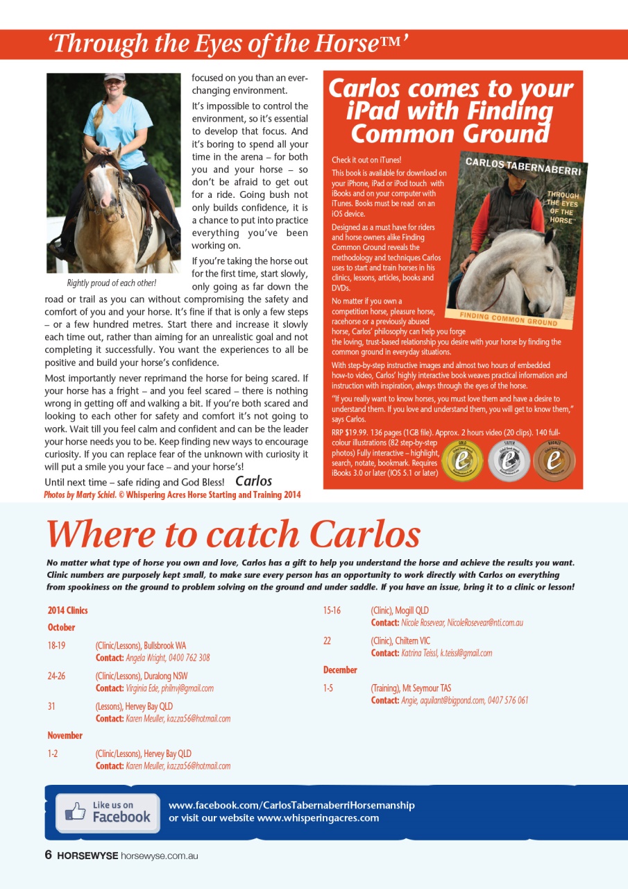 HorseWyse Magazine Preview Pages
