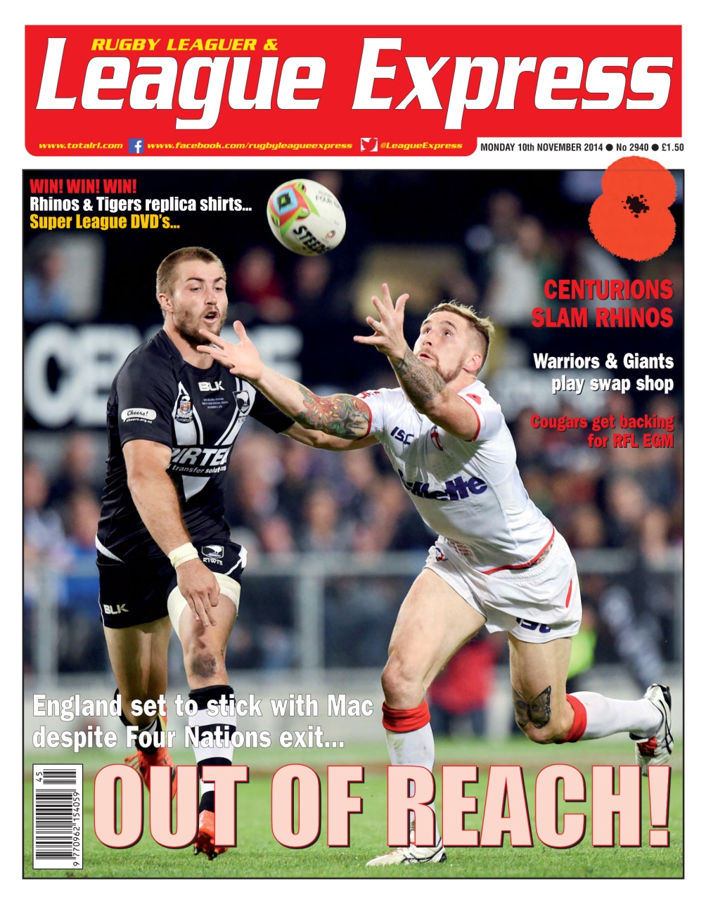 League Express Preview Pages