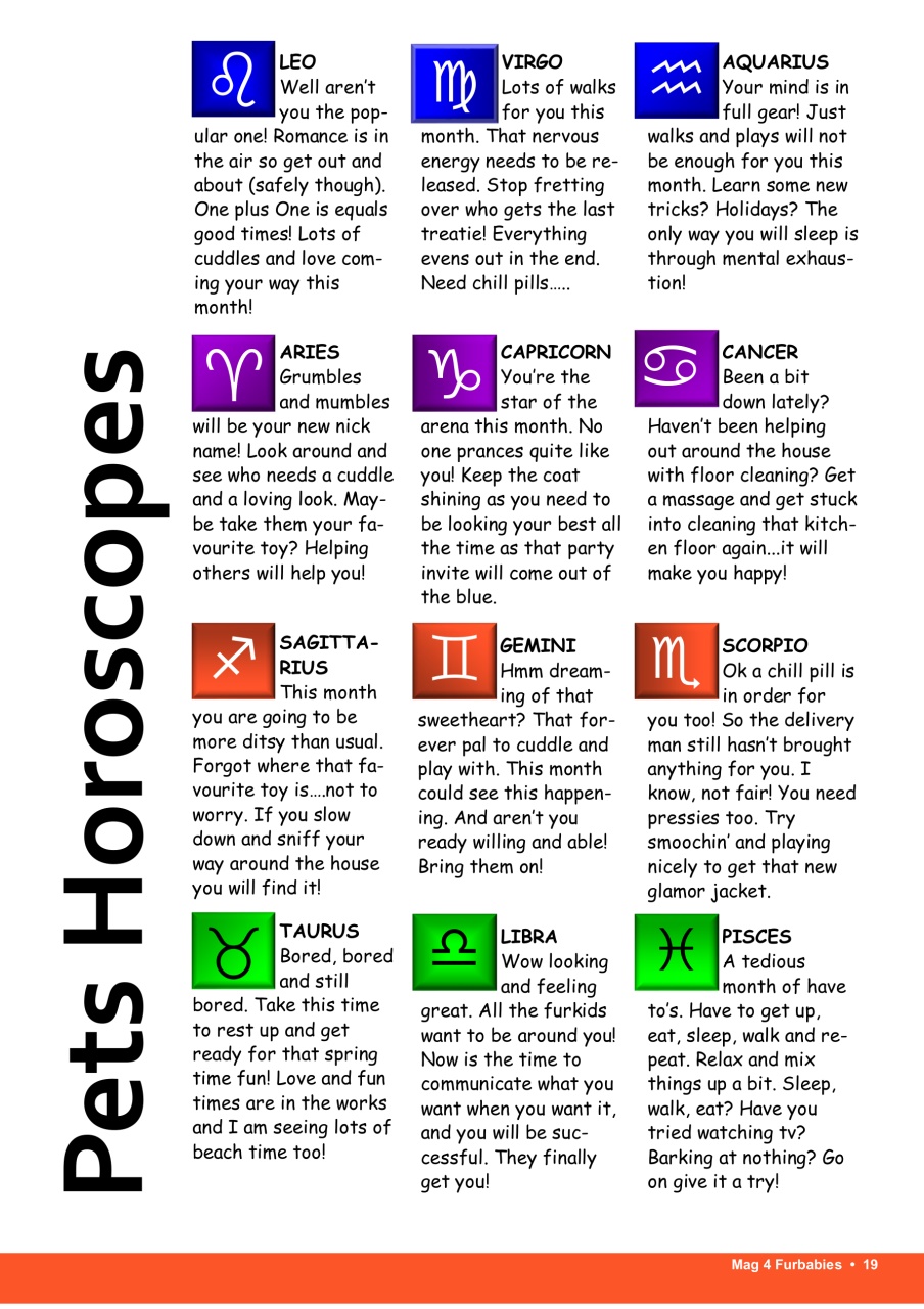 Mag 4 Furbabies Preview Pages