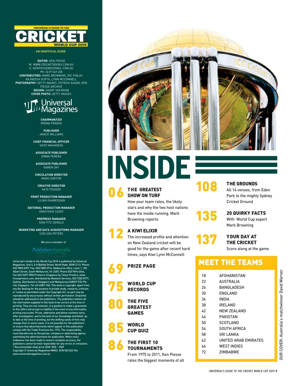 Cricket Summer Guide Preview Pages