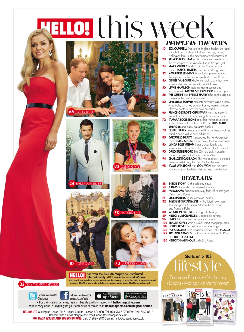 Hello! Magazine Preview Pages