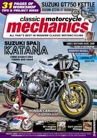 Classic Motorcycle Mechanics issue December 2014