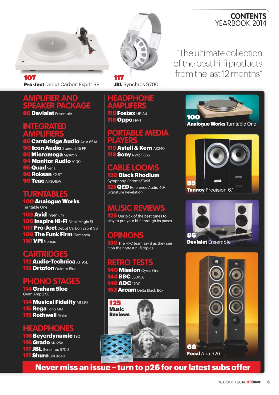 Hi-Fi Choice Preview Pages