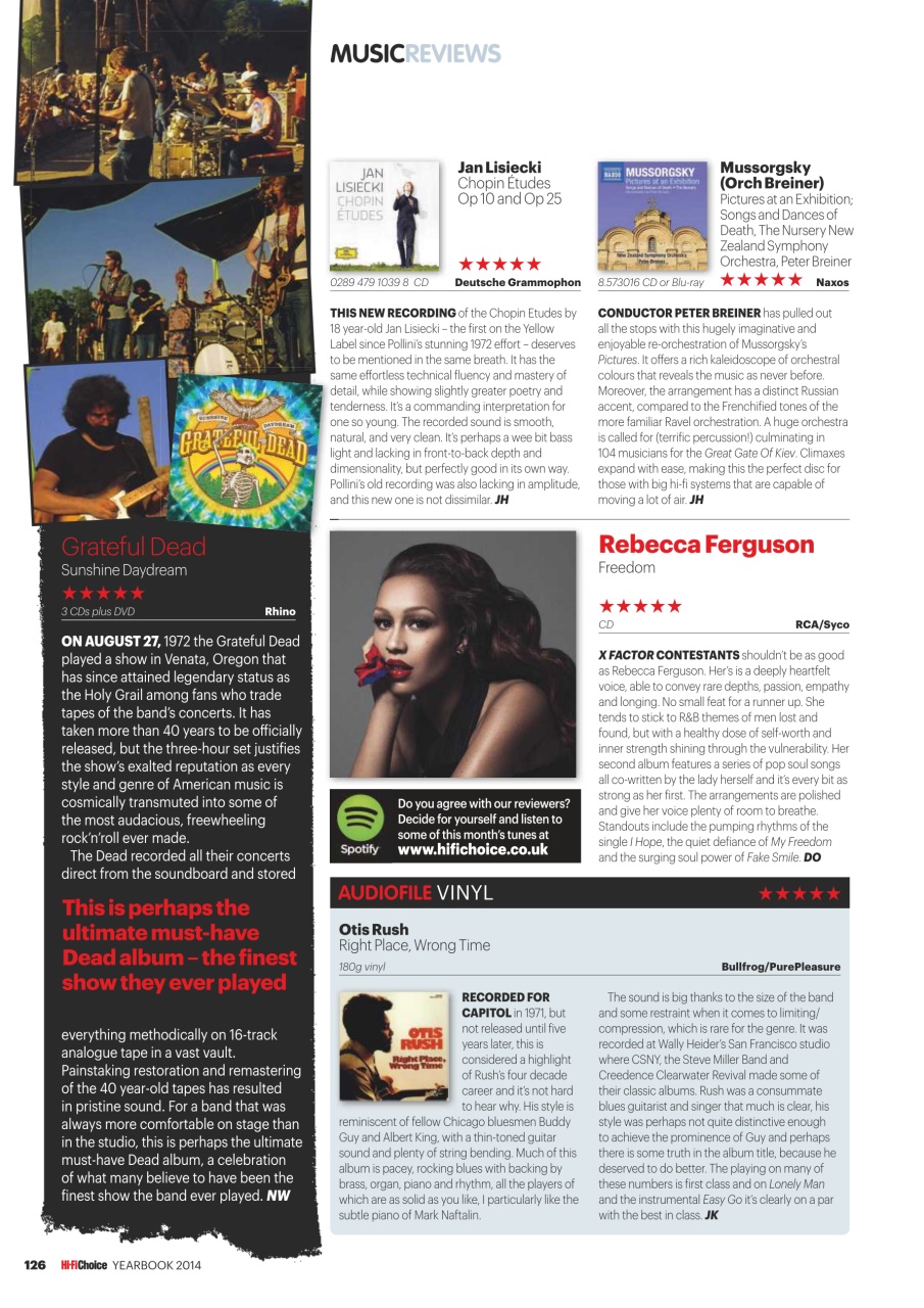 Hi-Fi Choice Preview Pages