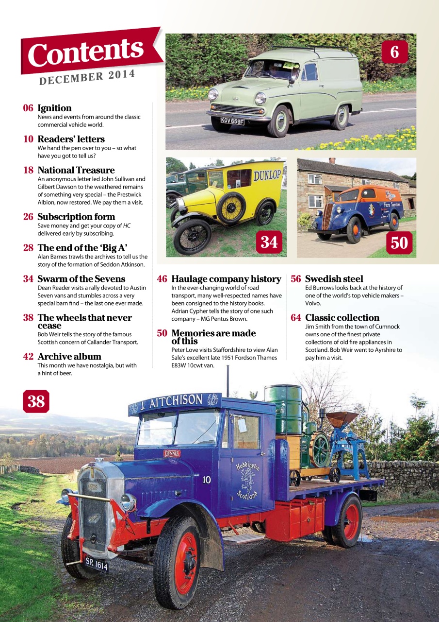 Heritage Commercials Magazine Preview Pages