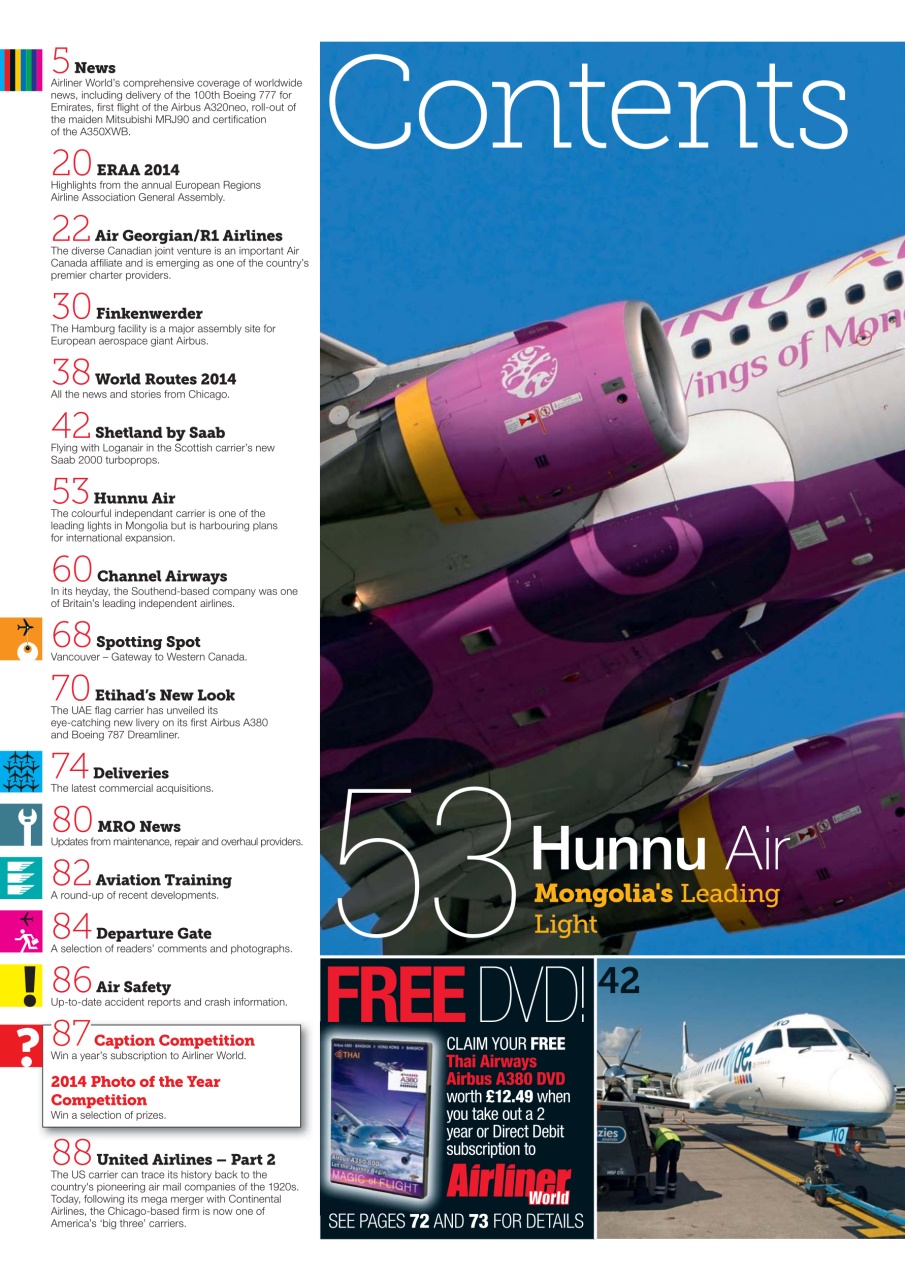 Airliner World Preview Pages