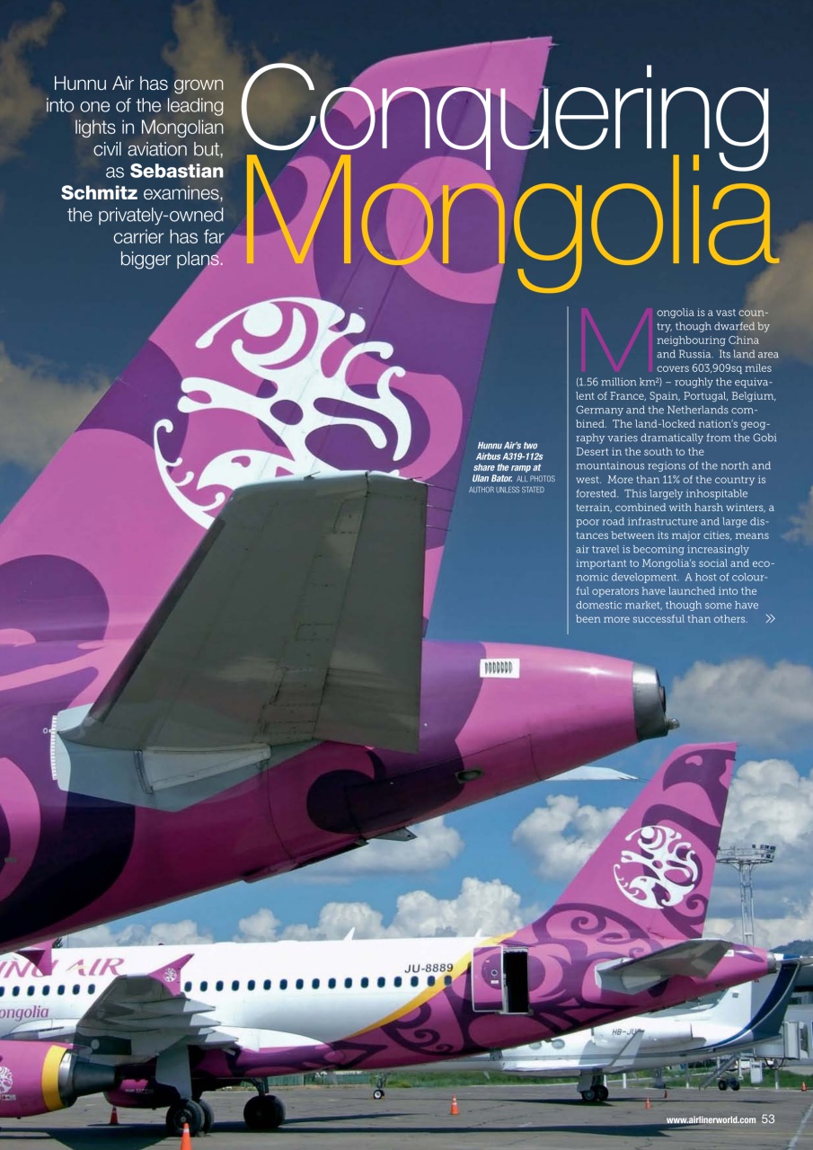 Airliner World Preview Pages