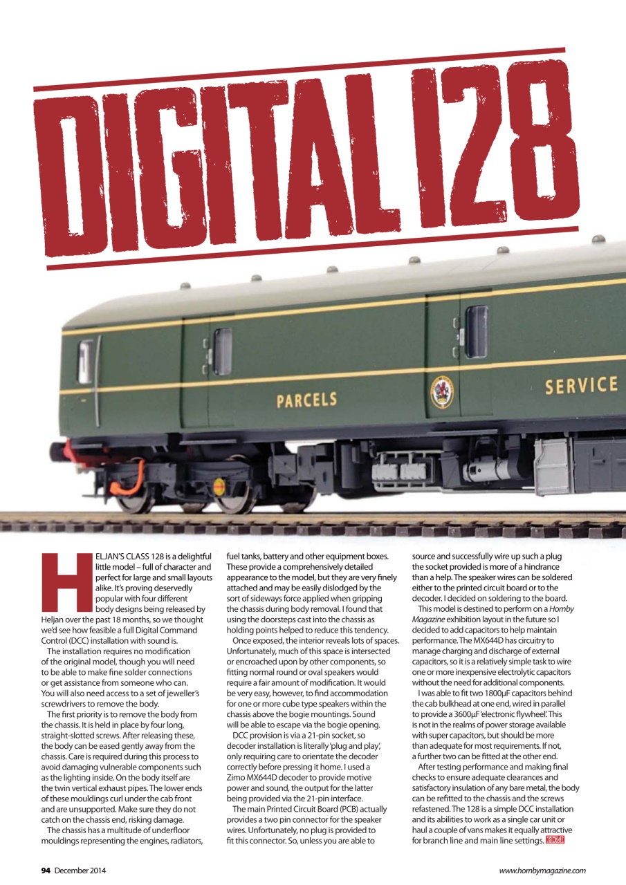 Hornby Magazine Preview Pages