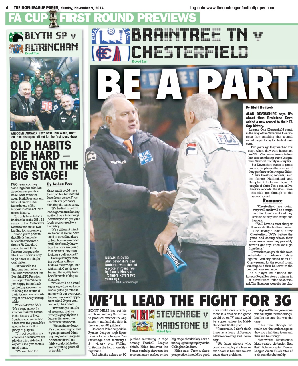 The Non-League Football Paper Preview Pages