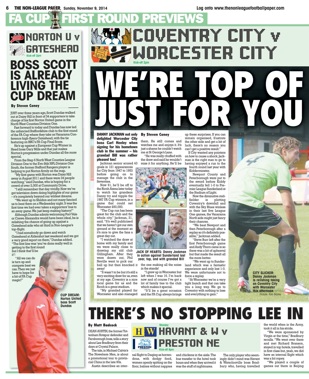 The Non-League Football Paper Preview Pages
