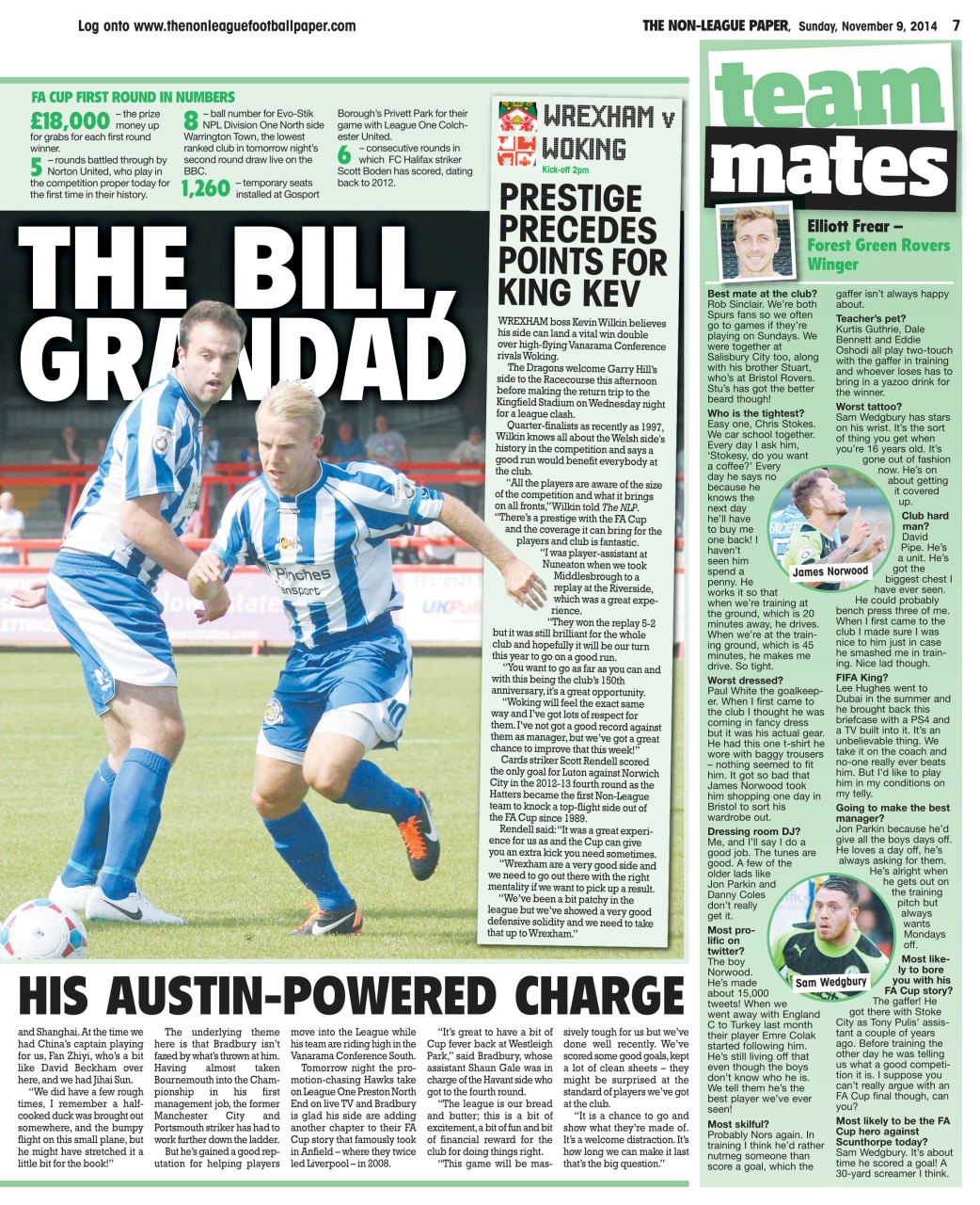The Non-League Football Paper Preview Pages