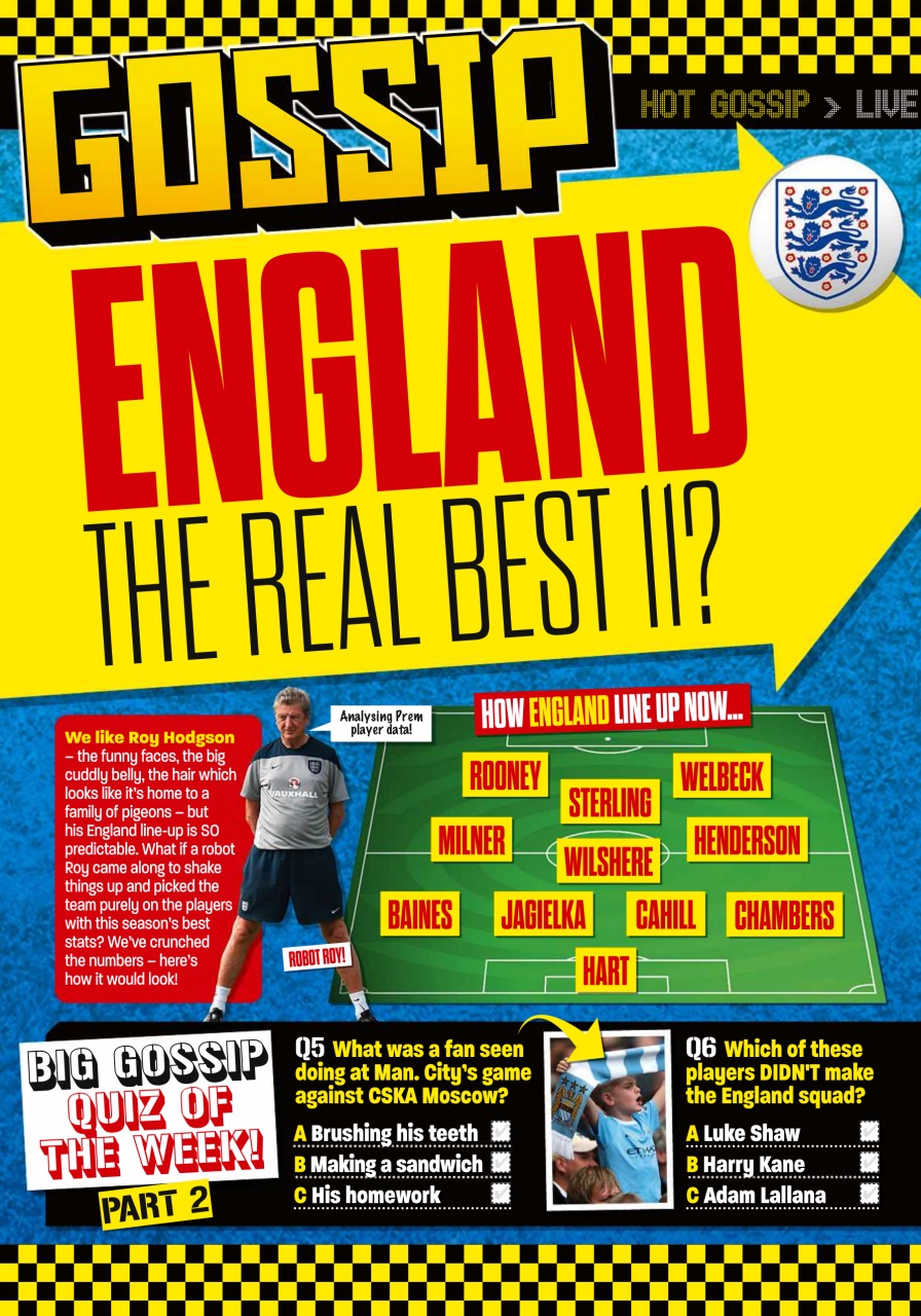 Match of the Day Preview Pages